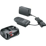 Bosch 1 600 A02 625 batteria e caricabatteria per utensili elettrici Set batteria e caricabatterie Nero, Set batteria e caricabatterie, 2,5 Ah, 18 V, Bosch, Nero, 2 A