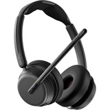 IMPACT 1061T ANC Auricolare Wireless A Padiglione Ufficio Bluetooth Base di ricarica Nero, Headset