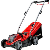 EINHELL GE-CM 18/33 Li (1x4,0Ah) Tagliaerba a spinta Batteria Nero, Rosso, Rasaerba rosso/Nero, 0Ah), Tagliaerba a spinta, 33 cm, 2,5 cm, 6,5 cm, 30 L, 4 ruota(e)