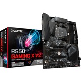B550 Gaming X V2 Scheda madre - CPU AMD Ryzen 5000, VRM a 10+3 fasi, fino a 4733 MHz DDR4, 1xPCIe 4.0 + 1xPCIe 3.0 M.2, LAN 1GbE, USB 3.2 Gen 2