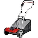 GE-HM 18/38 Tagliaerba a spinta Batteria Nero, Grigio, Rosso, Falciatore della bobina
