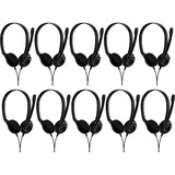 EDU 10 Auricolare Cablato A Padiglione Studio Nero, Headset