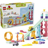 DUPLO Town Rampe creative con piccole macchinine Set 3 in 1, Giochi di costruzione