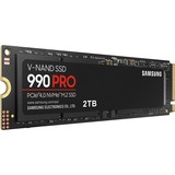 Samsung 990 PRO NVMe M.2 SSD 2TB, Disco a stato solido 2 TB, M.2, 7450 MB/s