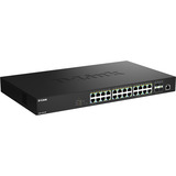 DMS-1250-28P/E switch di rete Gestito L2 2.5G Ethernet (100/1000/2500) Supporto Power over Ethernet (PoE) Nero, Interruttore