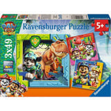 Puzzle per bambini Paw Patrol 3 Dino Movie