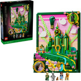 Wicked 75685 Wall Art Città di Smeraldo, Costruzione per Adulti 3D con 6 Minifigure, Decorazione da Parete Fai da Te, Giochi di costruzione