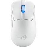 ROG Keris II Ace Wireless AimPoint White mouse Gaming Mano destra RF Wireless + Bluetooth + USB Type-A Ottico 42000 DPI, Mouse da gioco