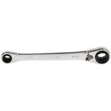 red chiave a cricchetto doppio anello 4in1