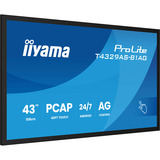 T4329AS-B1AG Monitor PC 108 cm (42.5") 3840 x 2160 Pixel 4K Ultra HD LED Touch screen Nero, Monitor LED