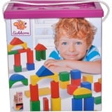 Blocchi da costruzione in legno colorati Eichhorn, Giochi di costruzione