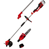 3410901 decespugliatore e tagliabordi Batteria Nero, Rosso