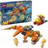 Sonic 77003 Super Shadow vs. Biolizard, Giochi d'Azione per Bambini 9+, Personaggi e Robot Giocattolo, Regalo per Gamer, Giochi di costruzione