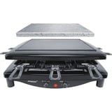 RC 3 plus 8 persona(e) 1450 W Nero, Cromo, Raclette