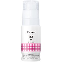 Canon Serbatoio d'inchiostro GI-53M Magenta Originale, Magenta, Canon, PIXMA G650 PIXMA G550, 60 ml, Ad inchiostro