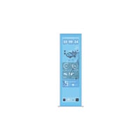 HYTE Y70 Touch Display Upgrade Blueberry Milk, Visualizzazione blu