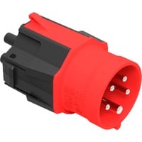 NRGkick Adattatore spina 16A - 5 poli, max. 11kW Nero/Rosso
