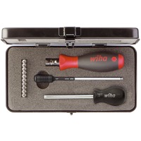 Wiha Set di cacciaviti dinamometrici TorqueVario-S, Cacciavite Nero/Rosso