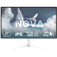 Arozzi Nova 27T2K180, Monitor di gioco bianco