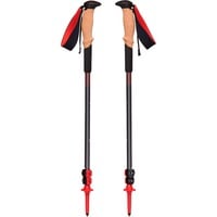 Black Diamond Bastoni da trekking Pursuit Shock M/L, Attrezzature per il fitness grigio/Rosso