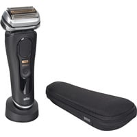 Braun Series 9 Pro+ 9510s Wet & Dry Rasoio Trimmer Nero Nero/Argento, Rasoio, Nero, Batteria, 60 min, Scatola, 1 pz