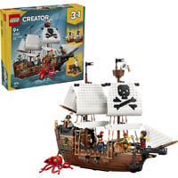 LEGO Creator 3-in-1 Nave pirata leggendaria, Giochi di costruzione 