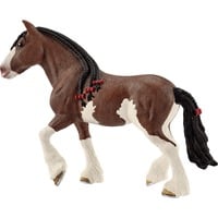Schleich FARM WORLD Cavalla di Clydesdale, Gioco figura 3 anno/i, Farm animals / farm toys, Horses, Multicolore, Plastica, 1 pz