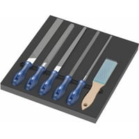 Wera Inserto in schiuma PFERD set di lime 1, 6 pezzi, File Nero/grigio