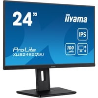 iiyama ProLite XUB2492QSU-B1 Monitor PC 60,5 cm (23.8") 2560 x 1440 Pixel Quad HD LED Nero, Monitor LED Nero (opaco), 60,5 cm (23.8"), 2560 x 1440 Pixel, Quad HD, LED, 1 ms, Nero