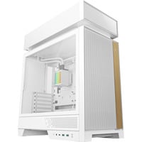 DeepCool CL6600 WH, Chassis Tower bianco/legno