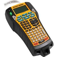 Dymo Rhino™ 6000+, Stampa etichette ABC, Termica diretta, Cablato, Giallo