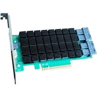 HighPoint Rocket 720L 16x Port to PCIe 3.0 x8 12Gb/s SAS DAS, Controllore 