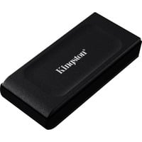 Kingston 1TB SSD esterno XS1000 USB 3.2 Gen 2, Disco a stato solido Nero, 1 TB, USB tipo-C, 3.2 Gen 2 (3.1 Gen 2), 1050 MB/s, Nero