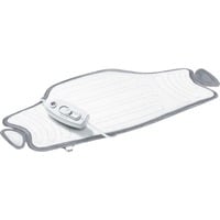 Sanitas SHK 55 Coperta elettrica 100 W Grigio, Bianco Velour, Termoforo bianco/grigio, 590 mm, 300 mm, 420 g, Velour, Lavatrice, 30 °C