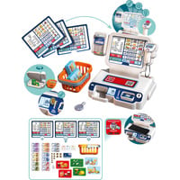 Theo Klein My Market Stazione cassa self-service con luce e suono, Negozio 