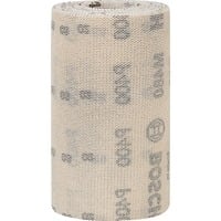 Bosch Expert Abrasivo a rete in rotolo M480, Foglio abrasivo Rotolo di carta vetrata, Grana super fine, P400, Lavoro di finitura, Sverniciatura, Legno, Beige