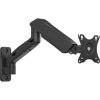ICY BOX IB-MS103-W 81,3 cm (32") Parete Nero, Montaggio a parete Nero, Viti, 9 kg, 81,3 cm (32"), 100 x 100 mm, Regolazione altezza, Nero