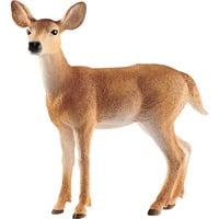 Schleich WILD LIFE Cerva dalla coda bianca, Gioco figura 3 anno/i, Forest, Wild animals / adventure toys, Multicolore, Plastica, 1 pz