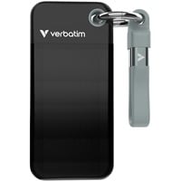 Verbatim Pocket SSD 1 TB USB tipo-C 3.2 Gen 2 (3.1 Gen 2) Nero, Grigio, Disco a stato solido Nero/grigio, 1 TB, USB tipo-C, 3.2 Gen 2 (3.1 Gen 2), 1000 MB/s, 10 Gbit/s, Nero, Grigio