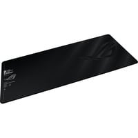 ASUS ROG Sheath II XXL Tappetino per mouse per gioco da computer Nero, Gioco mouse pad Nero, Nero, Fantasia, Tessuto, Gomma, Barra appoggiaferro antiscivolo, Tappetino per mouse per gioco da computer