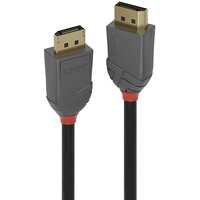 Lindy Cavo DisplayPort 1.4, linea Anthra Nero