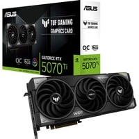 ASUS TUF Gaming TUF-RTX5070TI-O16G-GAMING NVIDIA GeForce RTX 5070 Ti 16 GB GDDR7, Scheda grafica GeForce RTX 5070 Ti, 16 GB, GDDR7, 256 bit, 7680 x 4320 Pixel, PCI Express 5.0