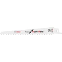 Bosch 2 608 656 259 lama per sega a gattuccio, sega a traforo e sega universale Lama per sega universale Bimetallo 100 pz Lama per sega universale, Truciolare, Epossidico, Profilato, Legno con chiodi, Bimetallo, Acciaio inox, 4,3 mm, 10 cm