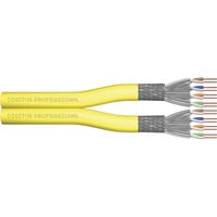 Digitus Cavo di posa professionale Cat.7a S/FTP duplex giallo