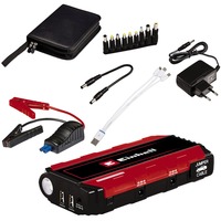 EINHELL CE-JS 12 Polimeri di litio (LiPo) 11000 mAh Nero, Rosso, Powerbank  rosso/Nero, 11000 mAh, Polimeri di litio (LiPo), Nero, Rosso