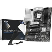 MSI PRO Z890-S WIFI6E, Scheda madre Nero/Argento