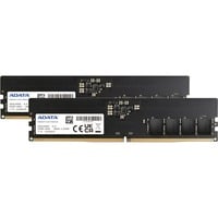 ADATA AD5U480032G-DT memoria 64 GB 2 x 32 GB DDR5 288-pin DIMM Data Integrity Check (verifica integrità dati) Nero, 64 GB, 2 x 32 GB, DDR5, 4800 MHz, 288-pin DIMM