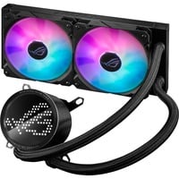 ASUS ROG Ryuo III 240 ARGB Processore Kit di raffreddamento a liquido 12 cm Nero, Raffreddamento ad acqua Nero, Kit di raffreddamento a liquido, 12 cm, 2200 Giri/min, Nero