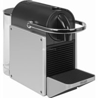 DeLonghi Nespresso Pixie EN127.S, Macchina a capsula argento/Nero