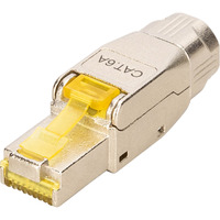 Digitus Connettore da campo CAT.6a, fino a 4PPoE, IEEE802.3bt, Spina 